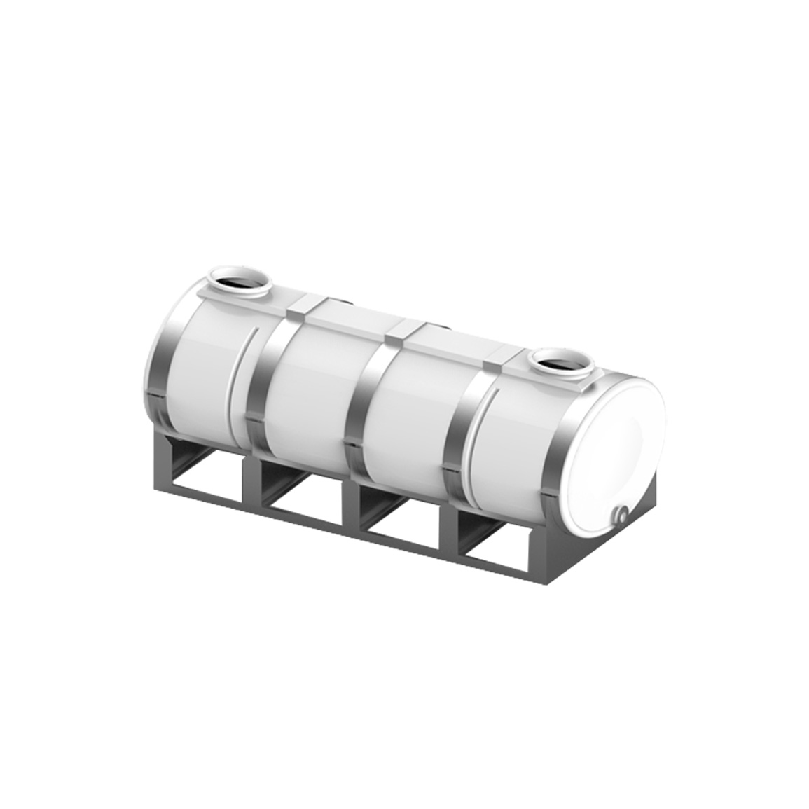 臥式水箱（帶支架）